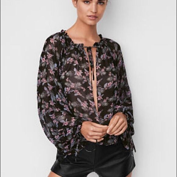 🔥 Victoria Secret VERY SEXY
Chiffon Bodysuit Sz Xsmall new - Picture 1 of 13